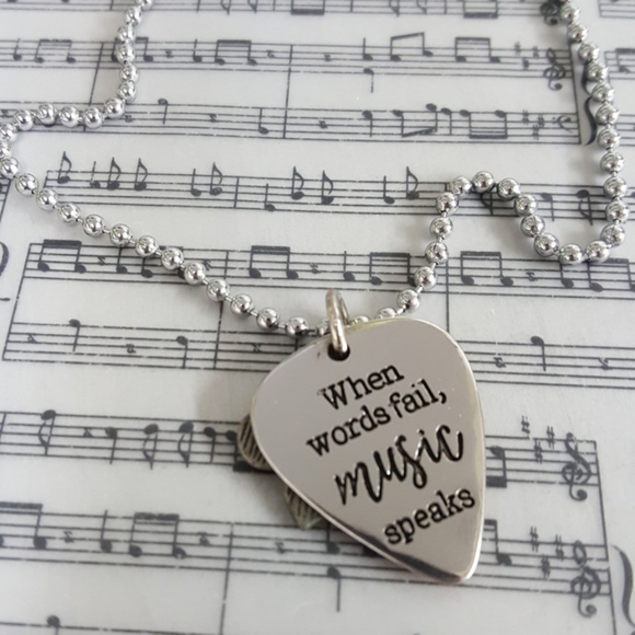 New Music Pic Necklace - Picture 2 of 3